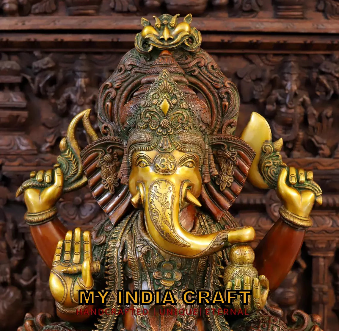 34.5" Big GANESH Idol