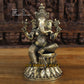 15" Sitting ganpati idol