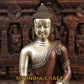 22" Buddha brown statue