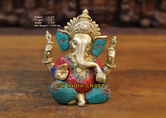 5.5" Ganpati idol