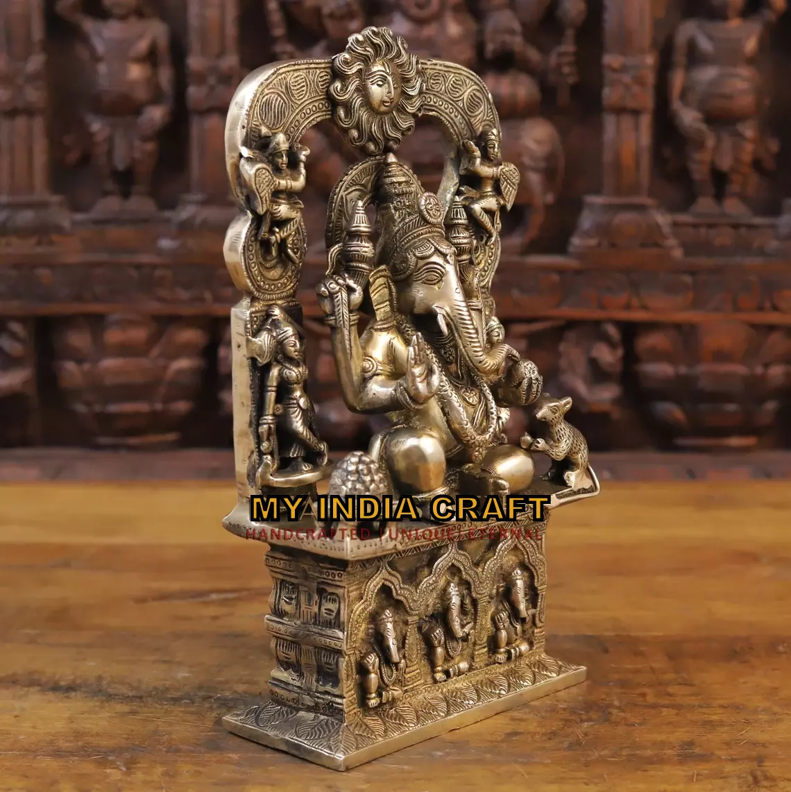 14" Ganesh statue