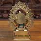 10.5" Saraswati idol brass