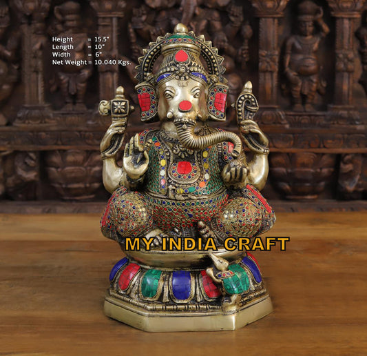 15.5" Ganpati Idol