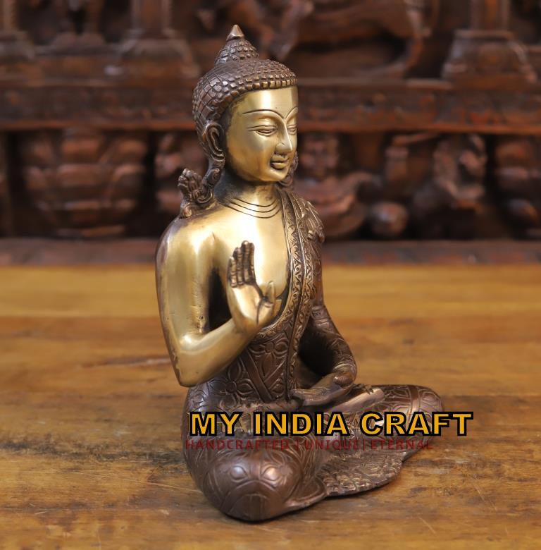 10" buddha statue