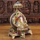 18" Ganpati idol inlay work brass