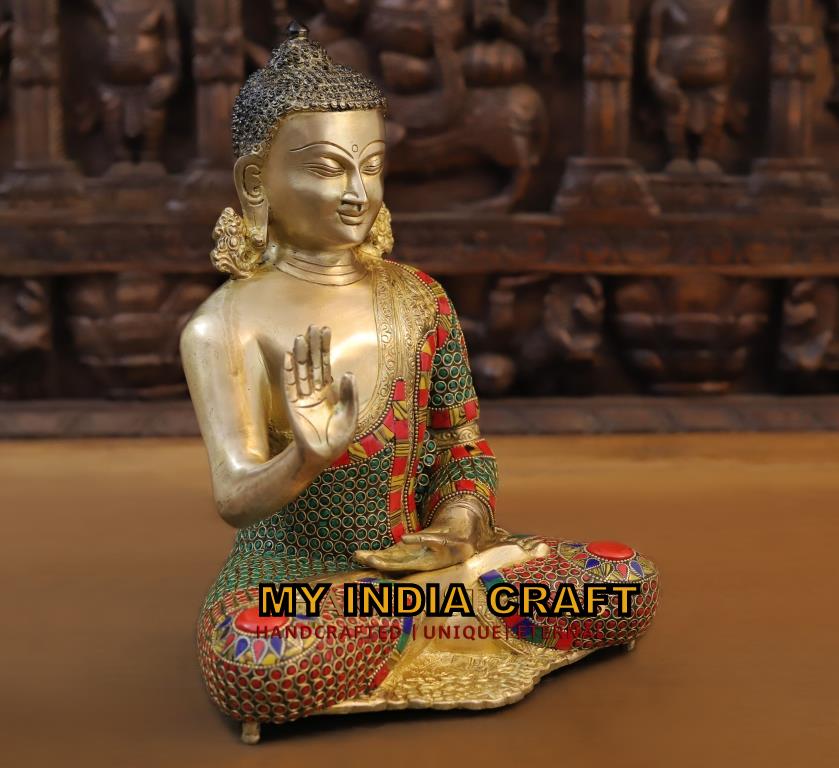 12.5" Budha statue
