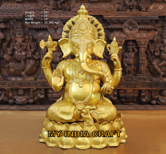 25" Big Ganesh Statue