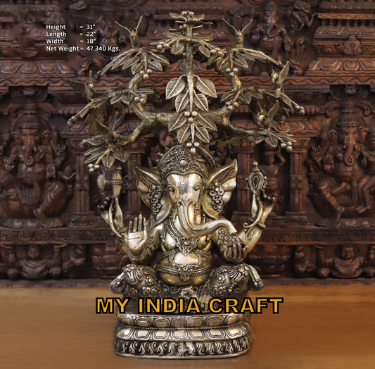 31" Big Ganpati Idol