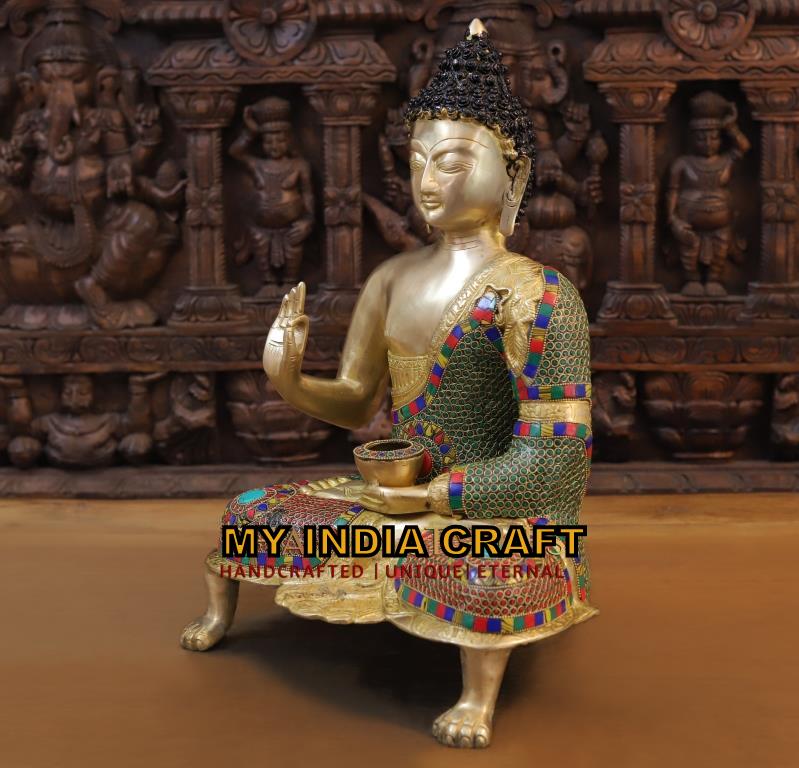 19.5" Buddha sttaue