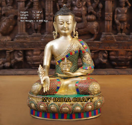 14.5" Buddha statue