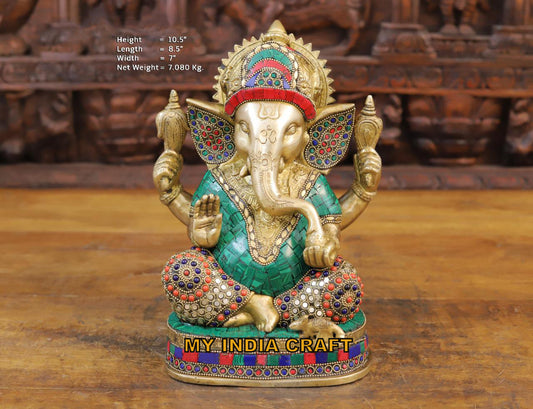 10.5" ganesh idol