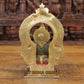12" Ganesha brass idol