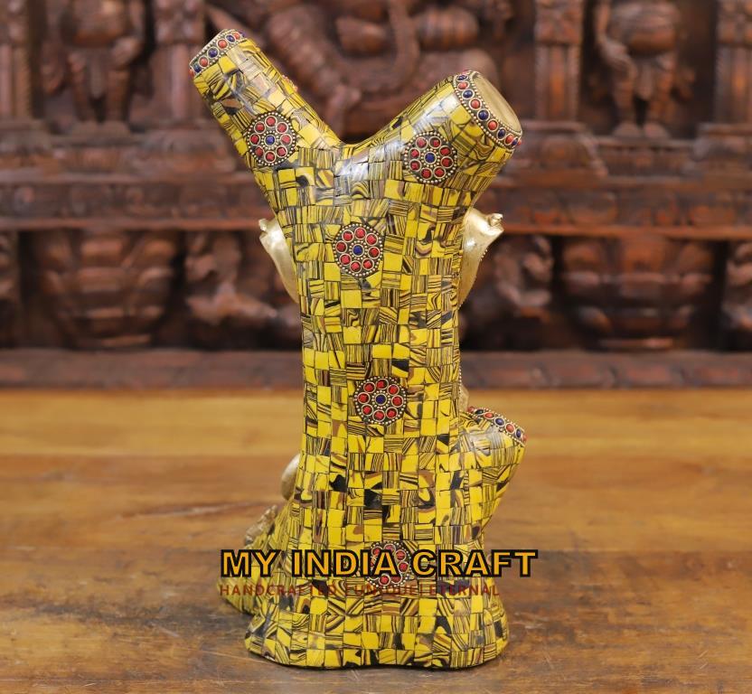 13" Art Lover Ganpati statue