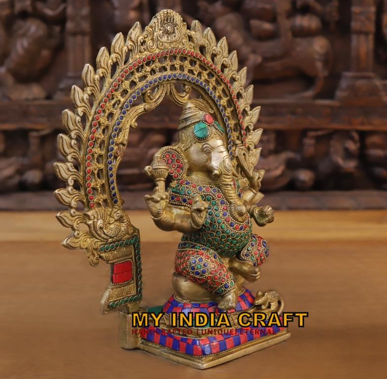 13" Ganesh statue
