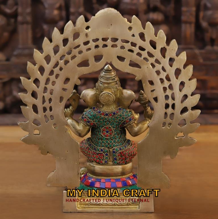 13" Ganesh statue