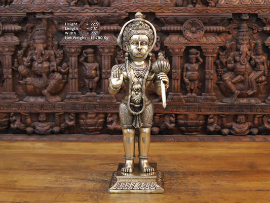 22.5" Hanuman Statue for strength