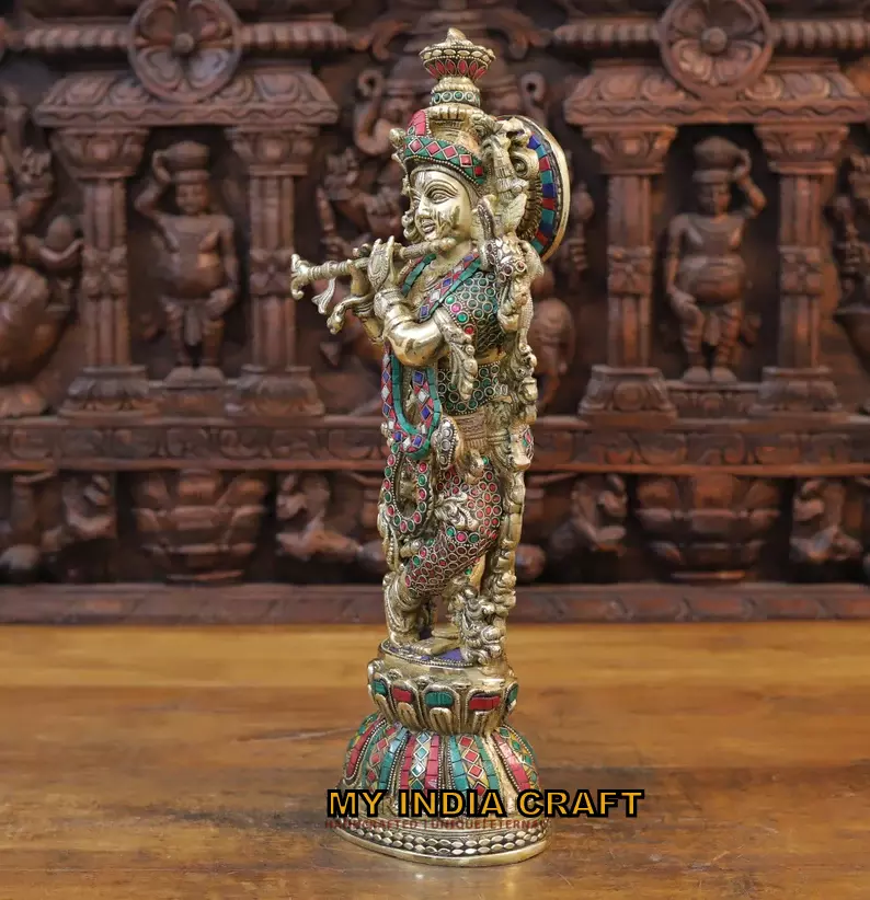 20.5" Exclusive Krishna Statue