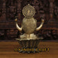 11.5" Lakshmi statue on lotus