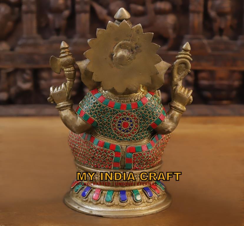 12.5" Ganesh idol