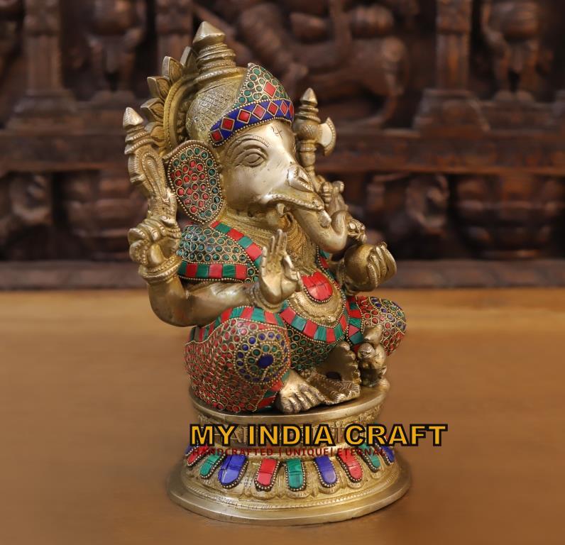 12.5" Ganesh idol