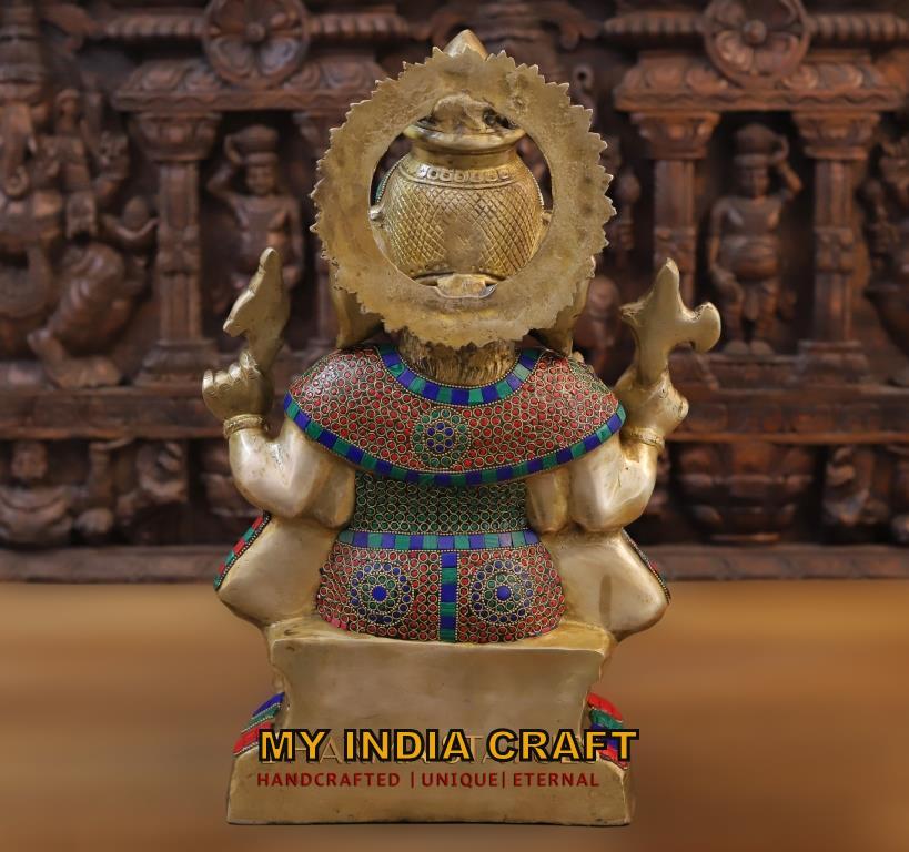 19" Ganpati idol for home entrance