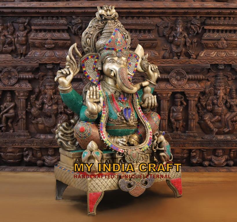 34" Big Ganpati Idol