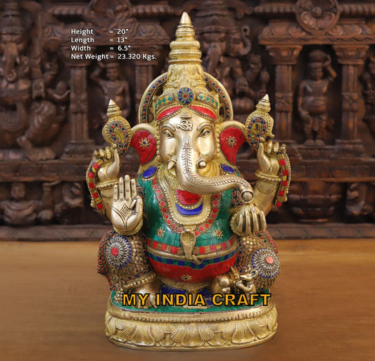20" Ganesh statue