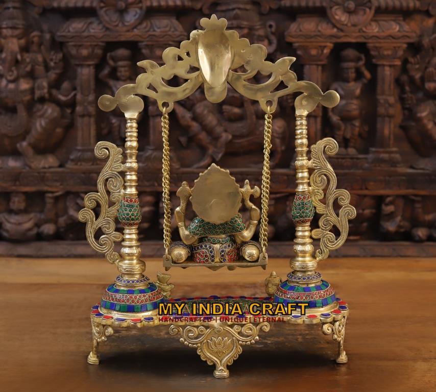 19" Jhula Ganesh Idol