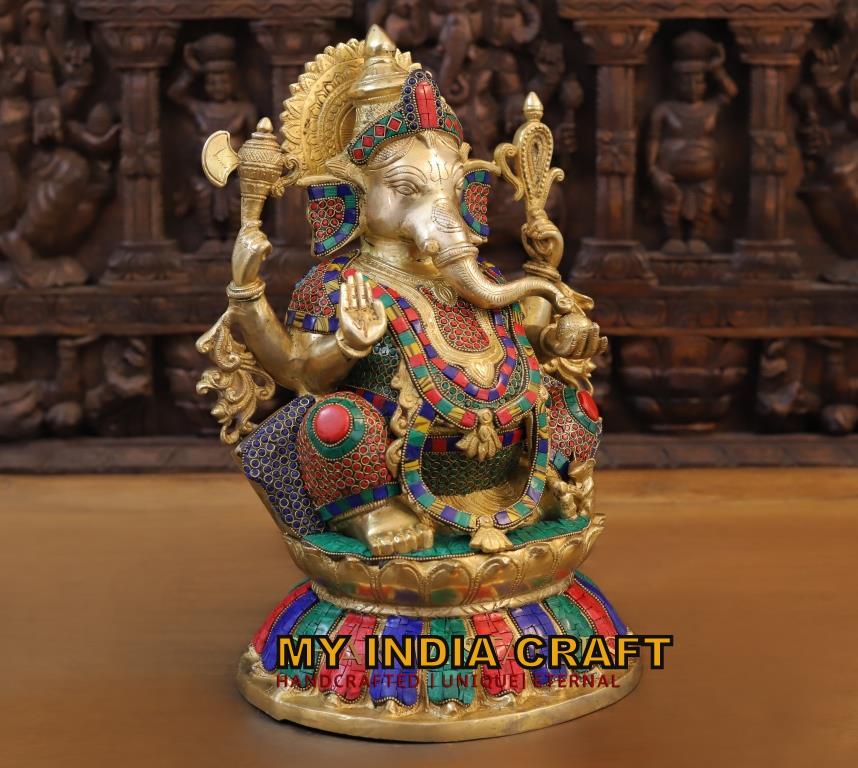 17" Ganesh idol for pooja