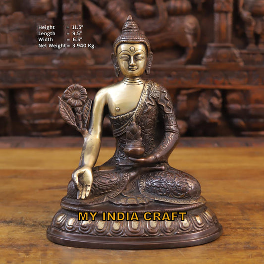 11.5" Buddha statue