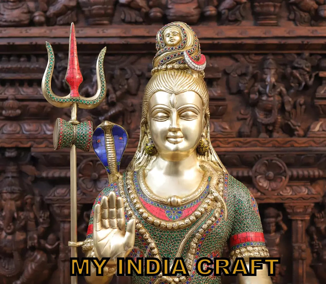 33.5" Mahadev statue