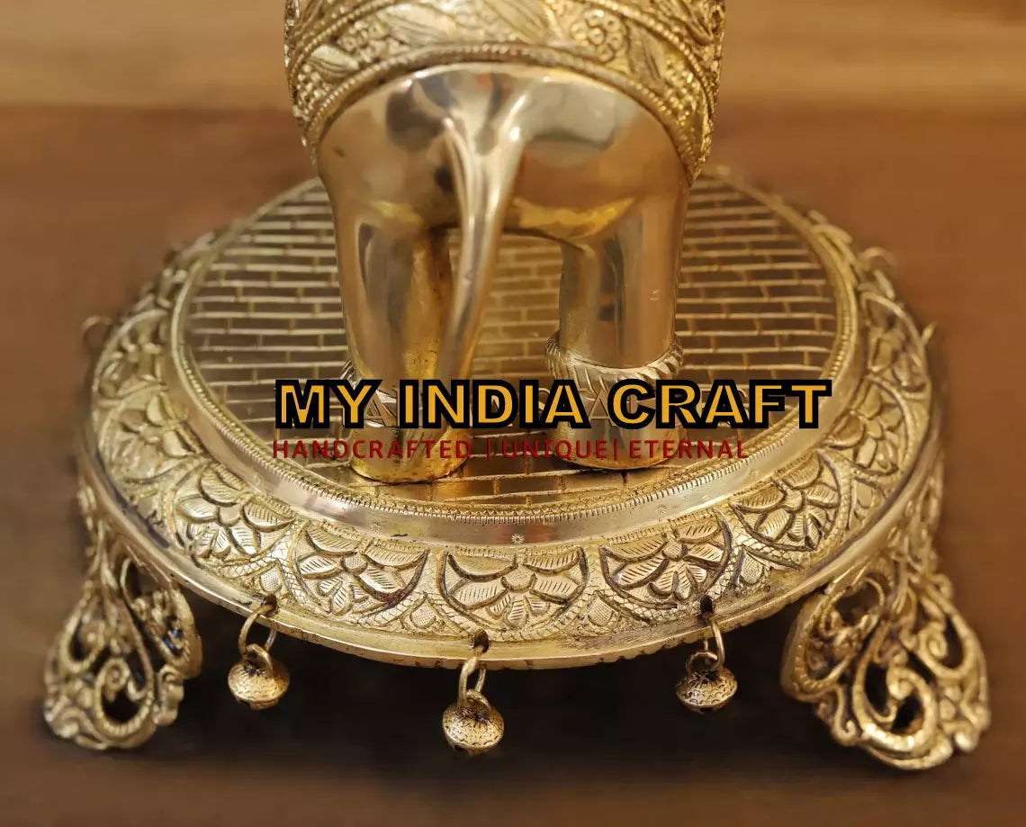 24" Elephant stand diya