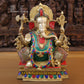 15.5" Ganesh statue brass