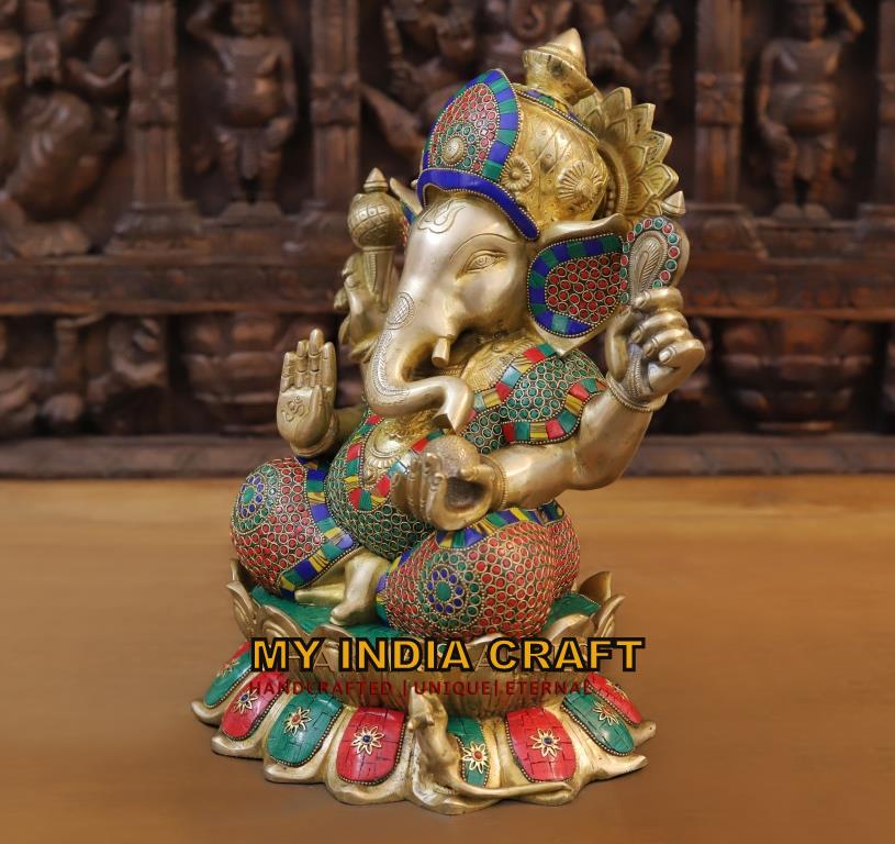 14.5" Ganesh idol