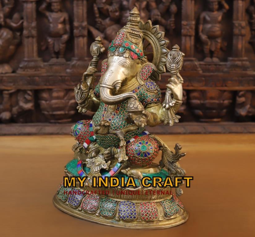 15" Ganesh murti idol