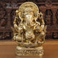 20.5" Ganesh statue brass