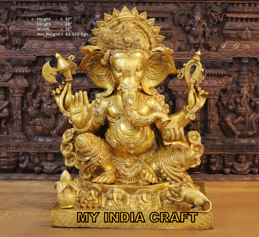 32" Large Ganesh Murti