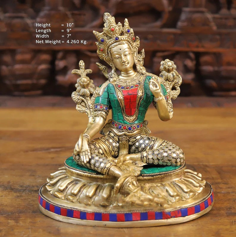 10" Tara statue