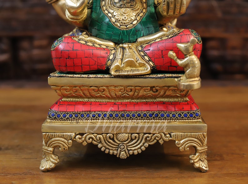 Antique Big Lord Ganesha Idols for Gift Home Decor Pooja (32 Cm) - Welno  International | Premium range of Home décor & Gift items