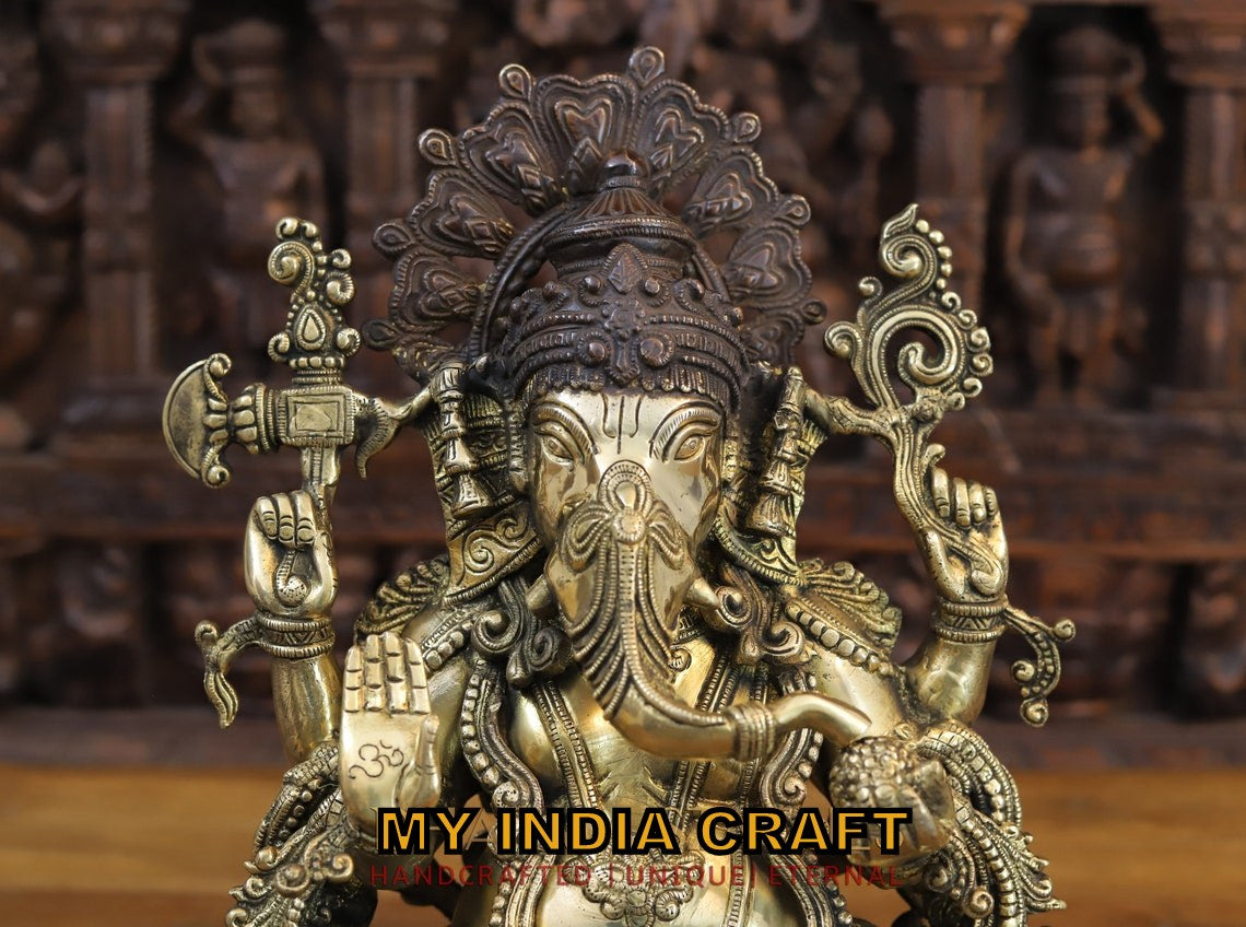 13" Ganesh chaturthi statue