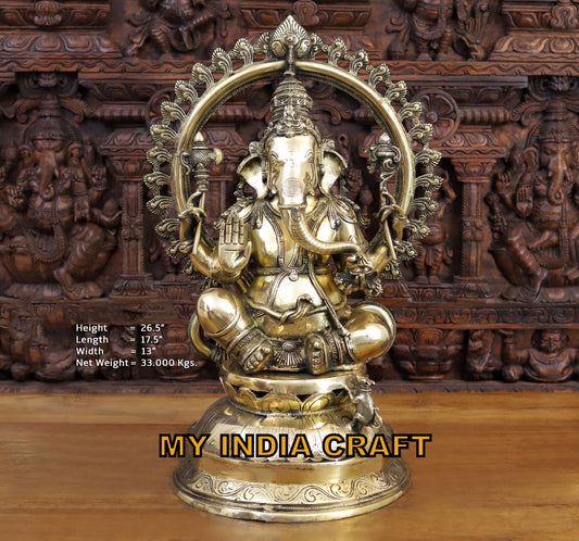 26.5" Ganesh murti