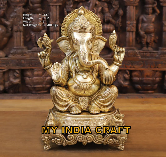 15.5" Ganpati for home and office