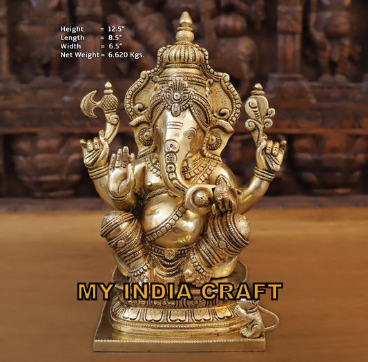 12.5" Pooja Ganesh