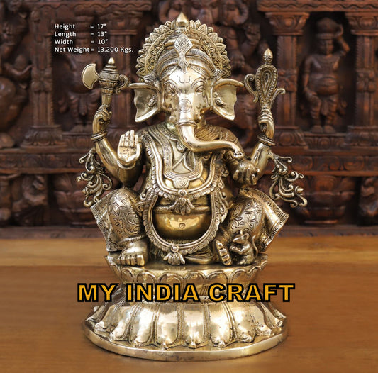 17" Big Ganesha