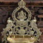 15" Brass Lakshmi Hanging diya (set of 2)