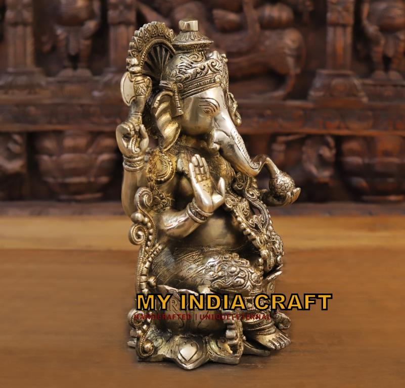 12" Ganesh statue