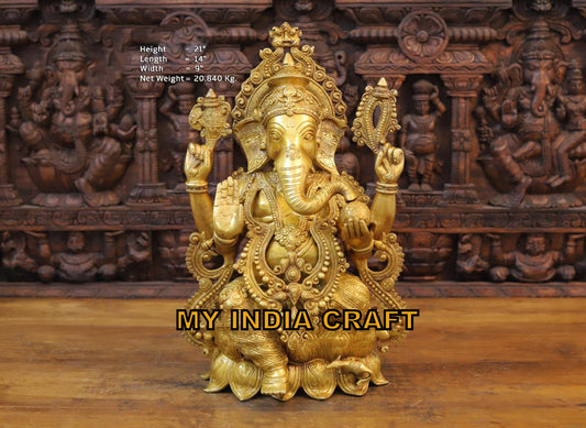 21" Ganesh statue for entrance