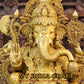 23.5" Brass Ganesh statue