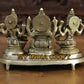 7" Ganesh Lakshmi Saraswati statue