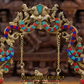 18" Radha Krishna On Swing